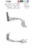 MERCE 1684901119 Catalytic Converter